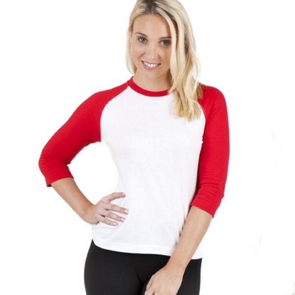 RAMO Womens 3/4 Sleeve Tee Thumbnail