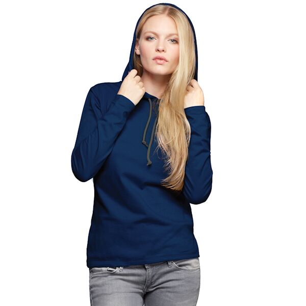 ANVIL Womens Lightweight Hooded Tee Thumbnail