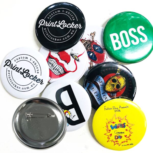 Badge 58mm Pin Back Thumbnail