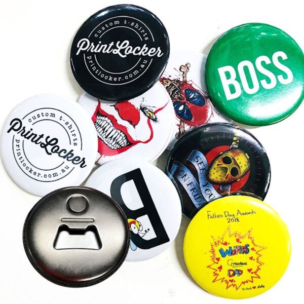 Badge 58mm Bottle Opener Magnetic Thumbnail