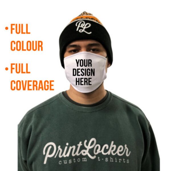 Custom Dye Sub Face Mask  Thumbnail