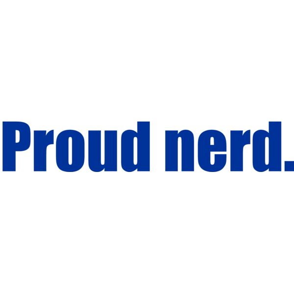 proud nerd Thumbnail