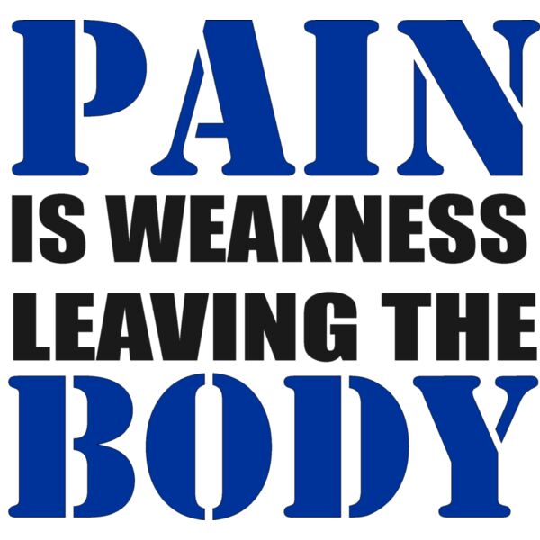 Pain is weakness leaving the body Thumbnail