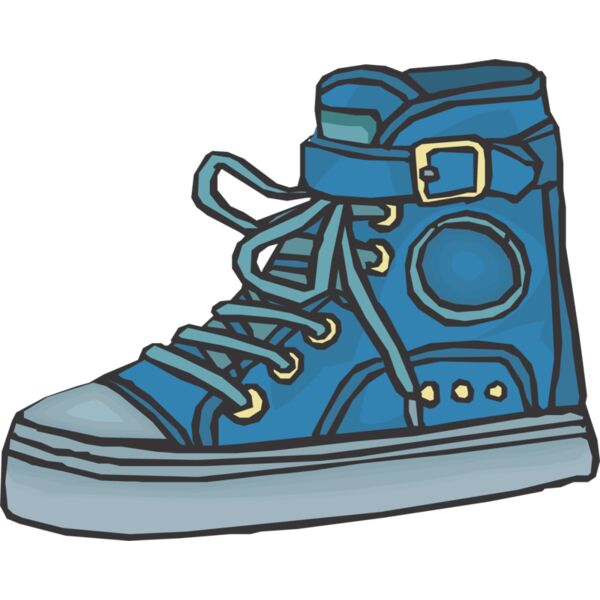 Blue high top Thumbnail
