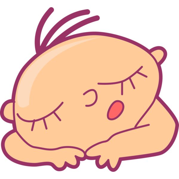 Sleeping Baby CORRECT COLOUR Thumbnail