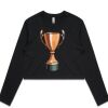 AS Colour Long Sleeve Crop Thumbnail