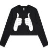 AS Colour Long Sleeve Crop Thumbnail